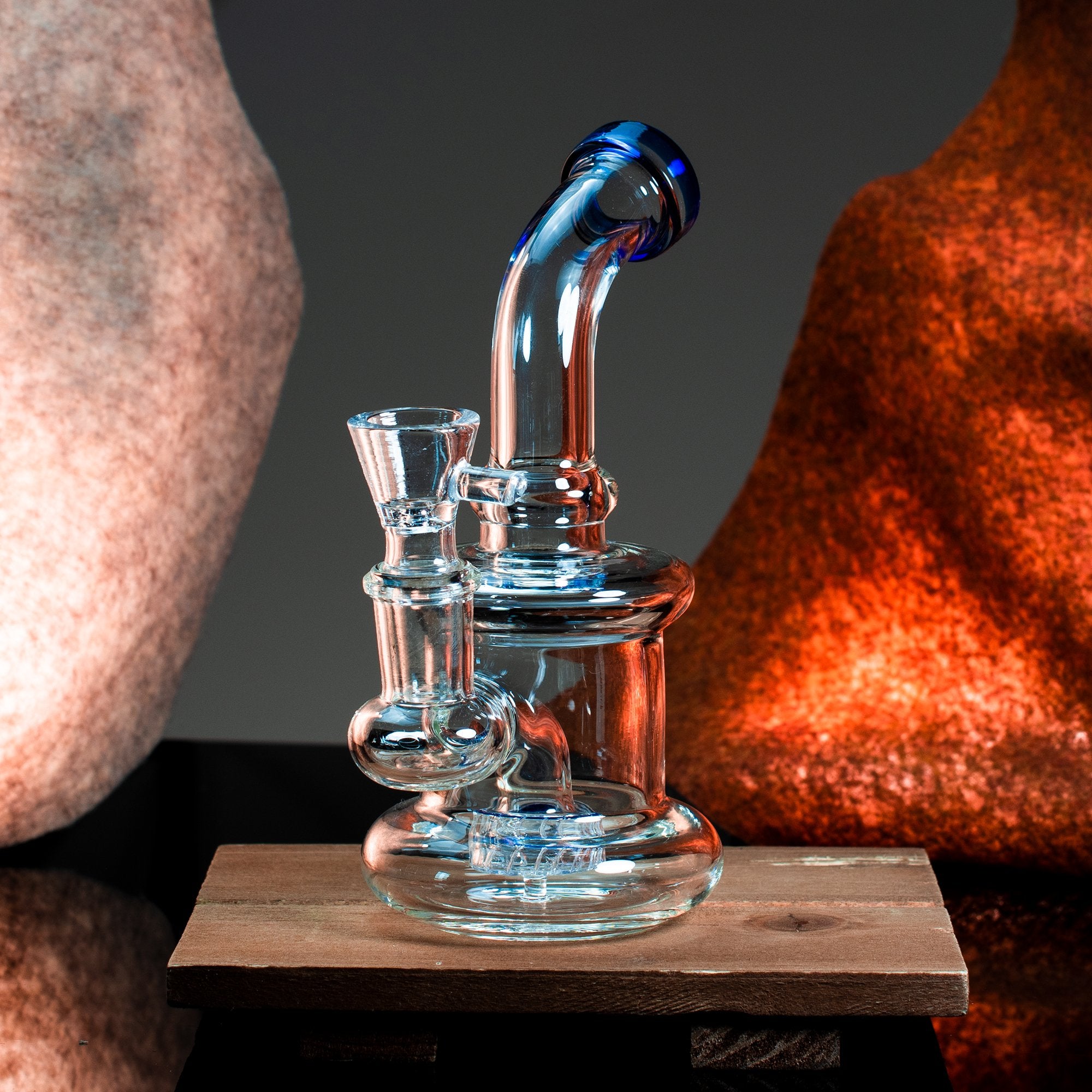 Showerhead Bong Fat Buddha Glass
