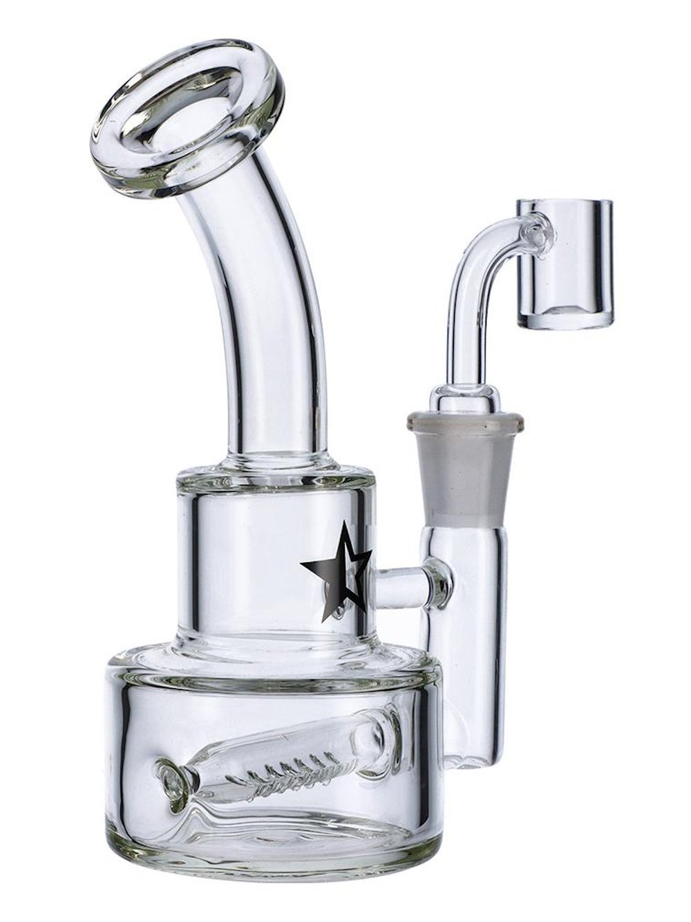 Stack Dab Rig Bong Fat Buddha Glass