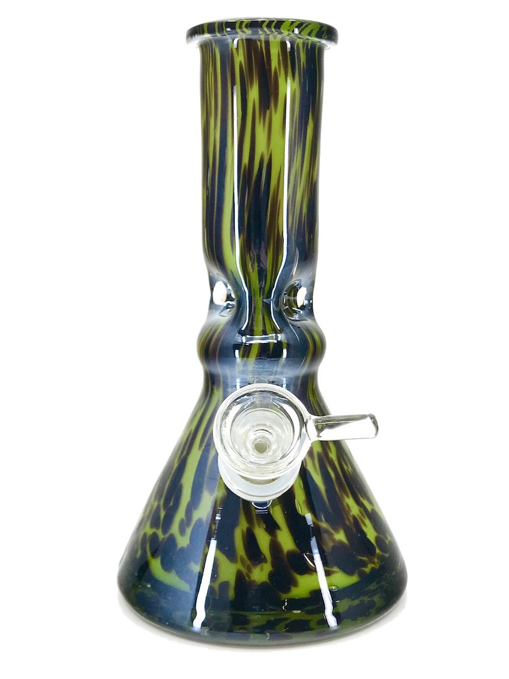 Colorful Beaker Bong w/Ice Catcher