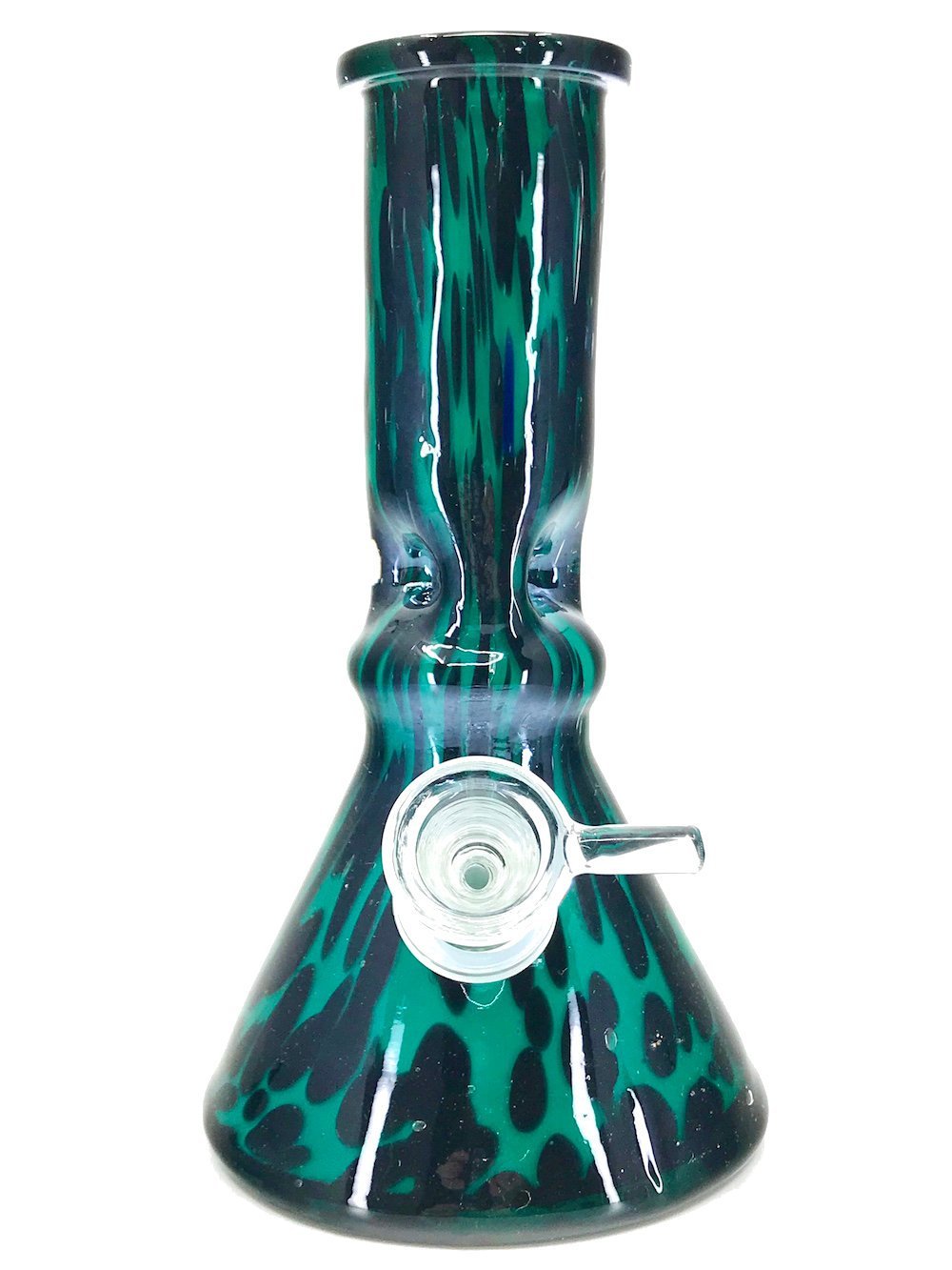 Colorful Beaker Bong w/Ice Catcher