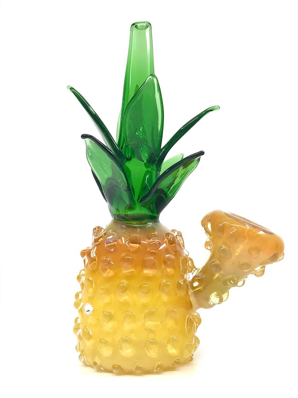 Fat Buddha Glass Bong 8" Pineapple Bong