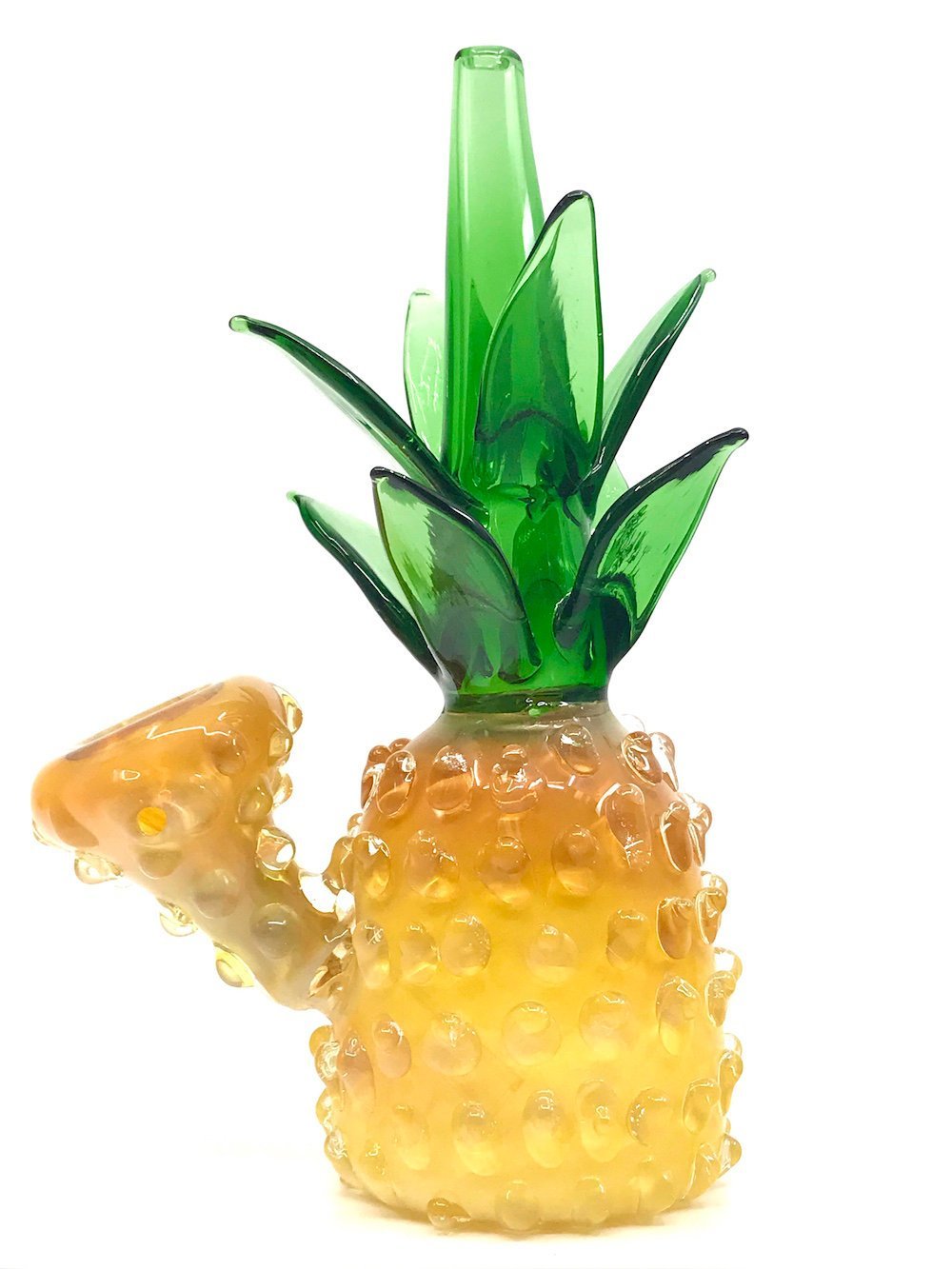 Fat Buddha Glass Bong 8" Pineapple Bong