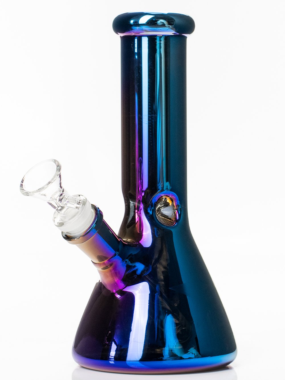 Sapphire Beaker Bong Fat Buddha Glass