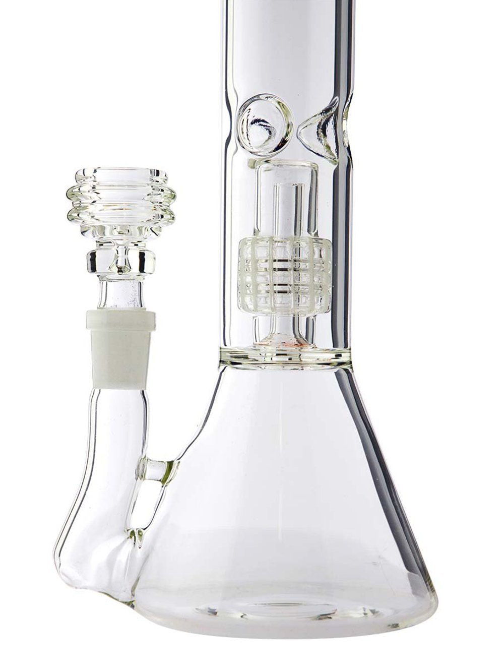 Stemless Beaker Bong Fat Buddha Glass