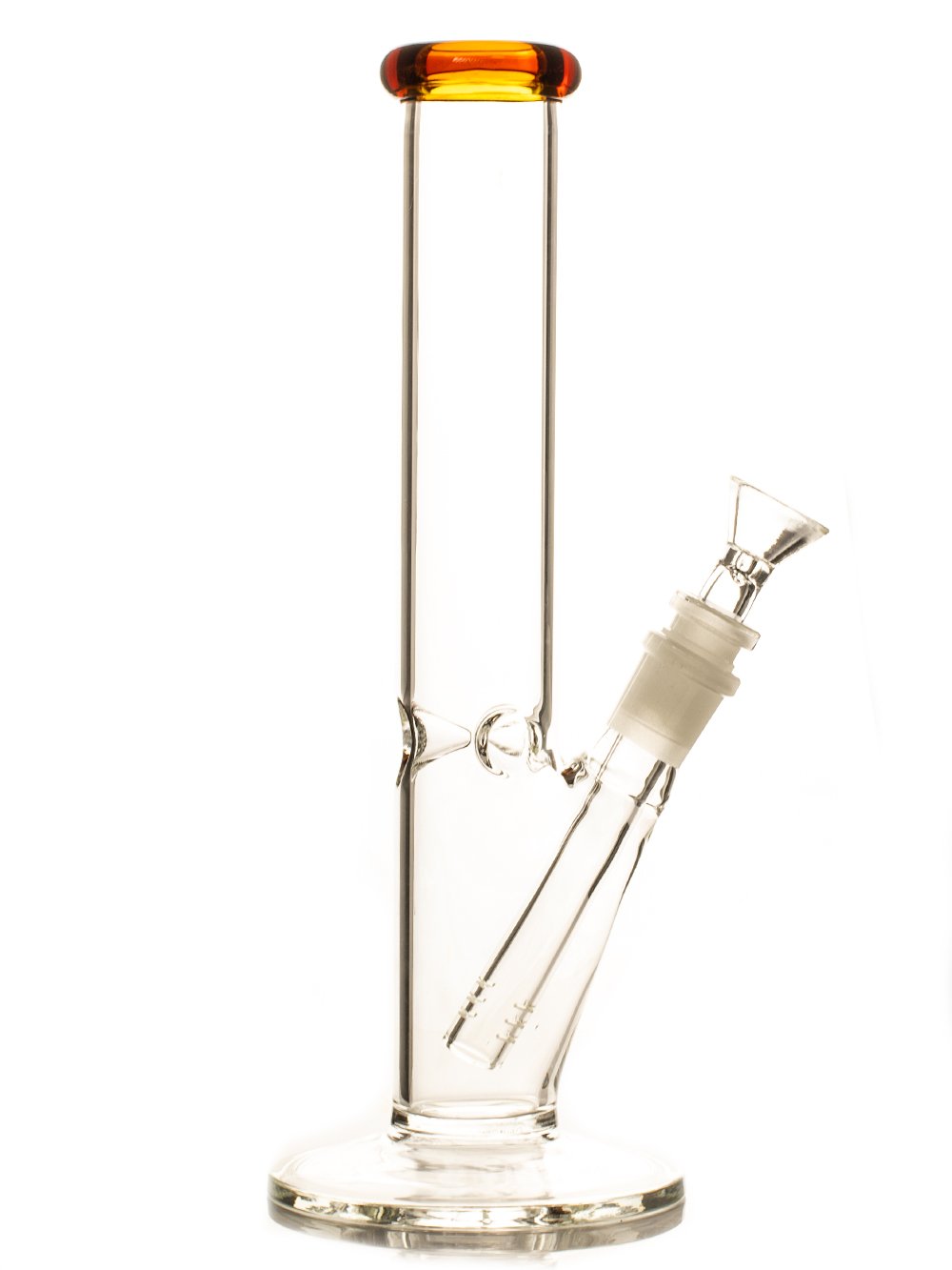 Straight Tube Bong Fat Buddha Glass