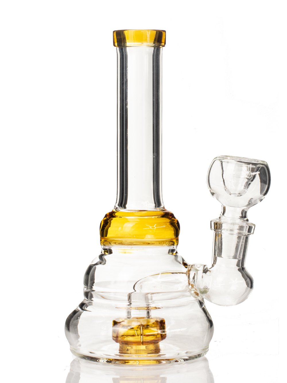 Amber 6" Mini Chimney Bong