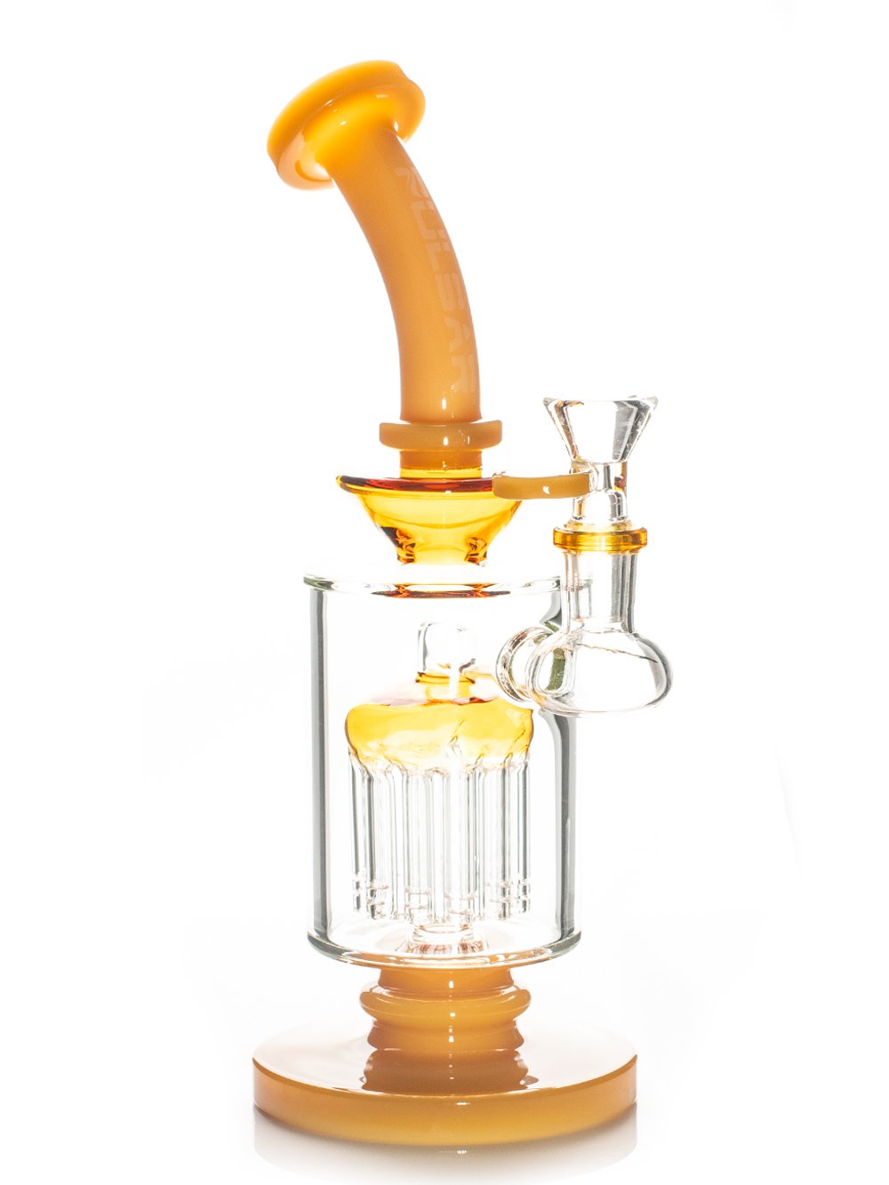 Lean Back Tree Perc Bong Fat Buddha Glass