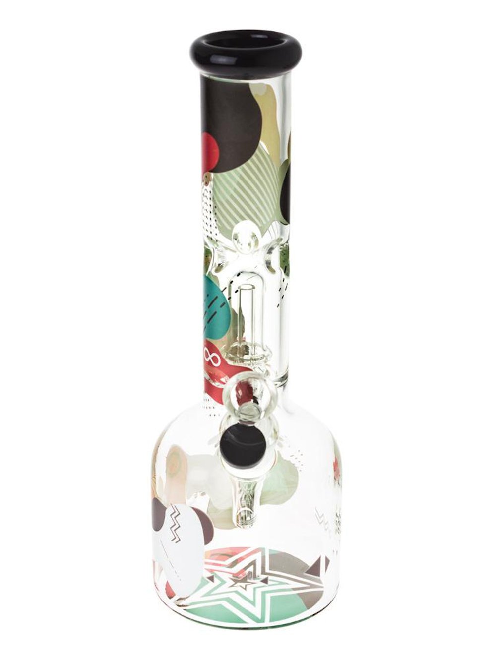 12" Aquarius Bong Fat Buddha Glass