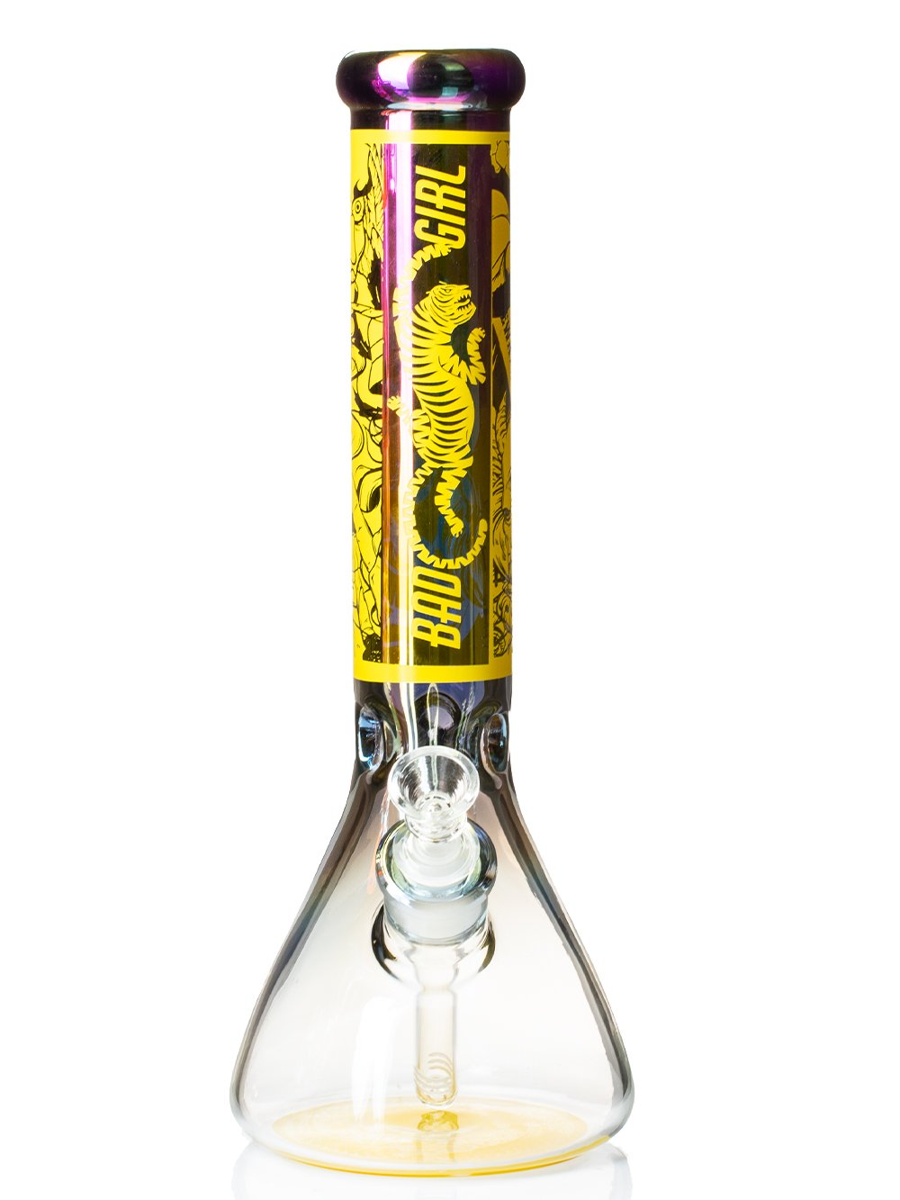 Bad Girl Beaker Bong Fat Buddha Glass