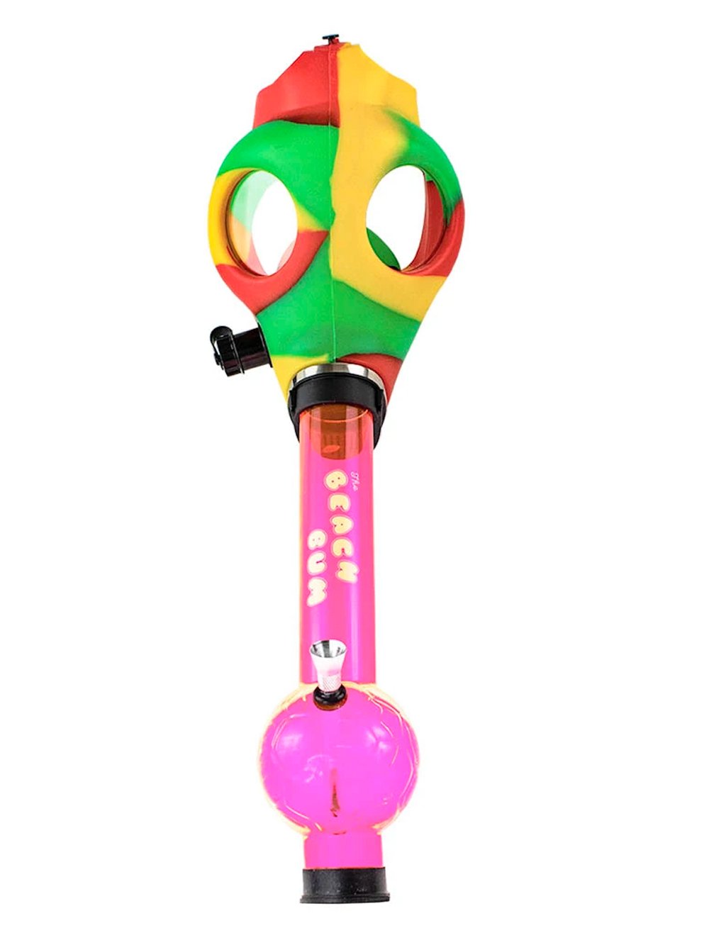 Beach Bum Gas Mask Fat Buddha Glass