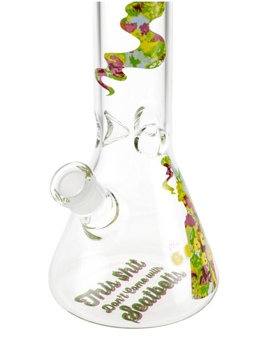 Beach Bum Moon Dog Bong Fat Buddha Glass