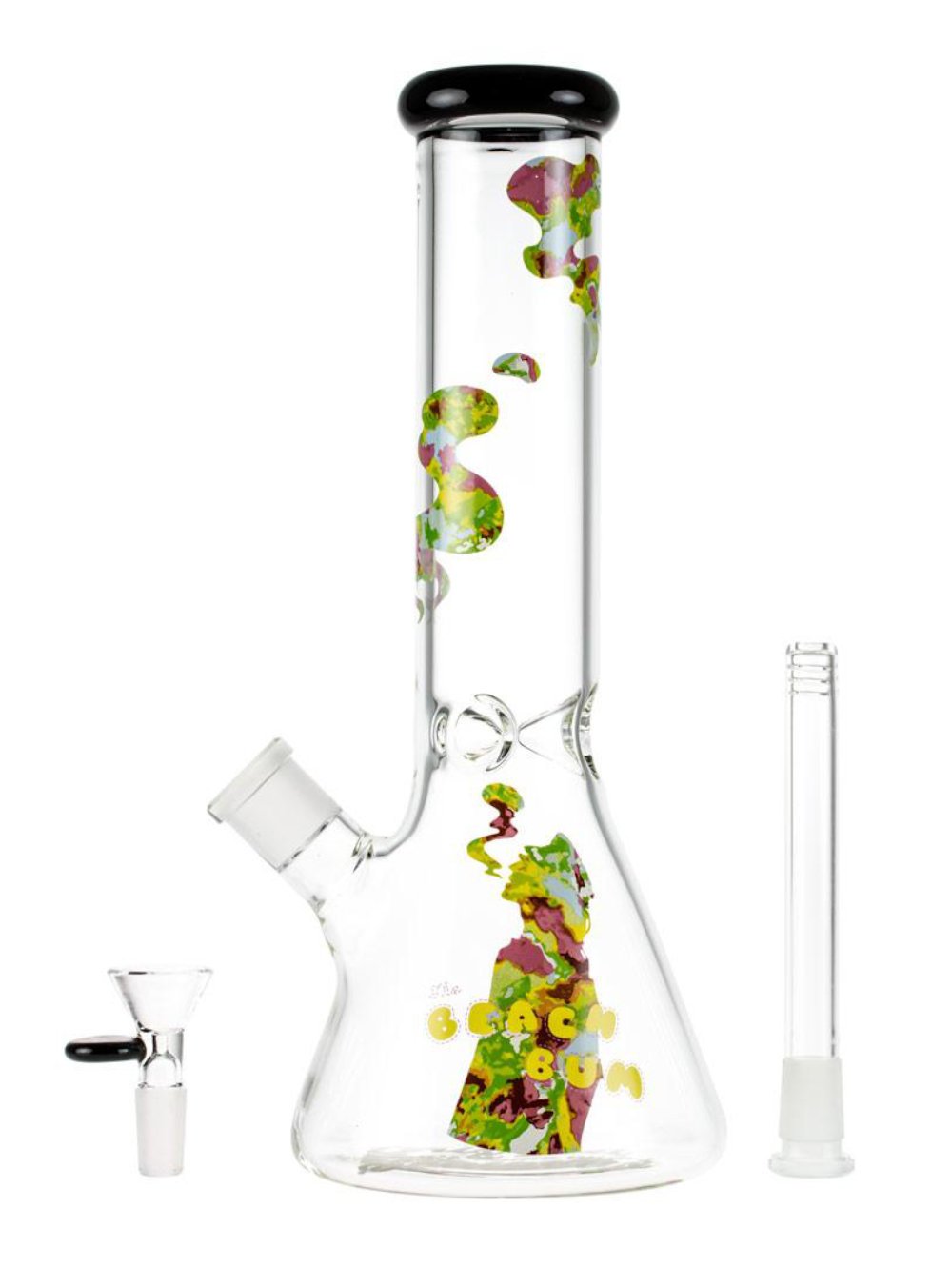 Beach Bum Moon Dog Bong Fat Buddha Glass