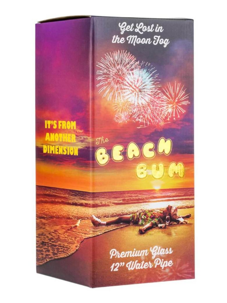 Beach Bum Moon Dog Bong Fat Buddha Glass