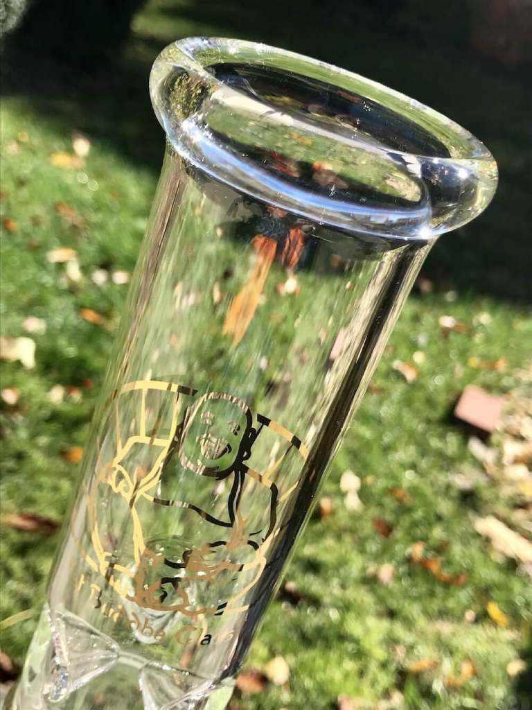 Beaker Tree Percolator Bong Fat Buddha Glass