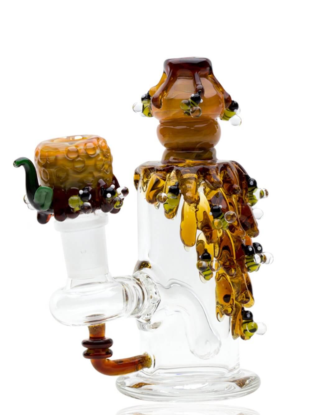 Beehive Nano Rig w/Bowl Piece Fat Buddha Glass