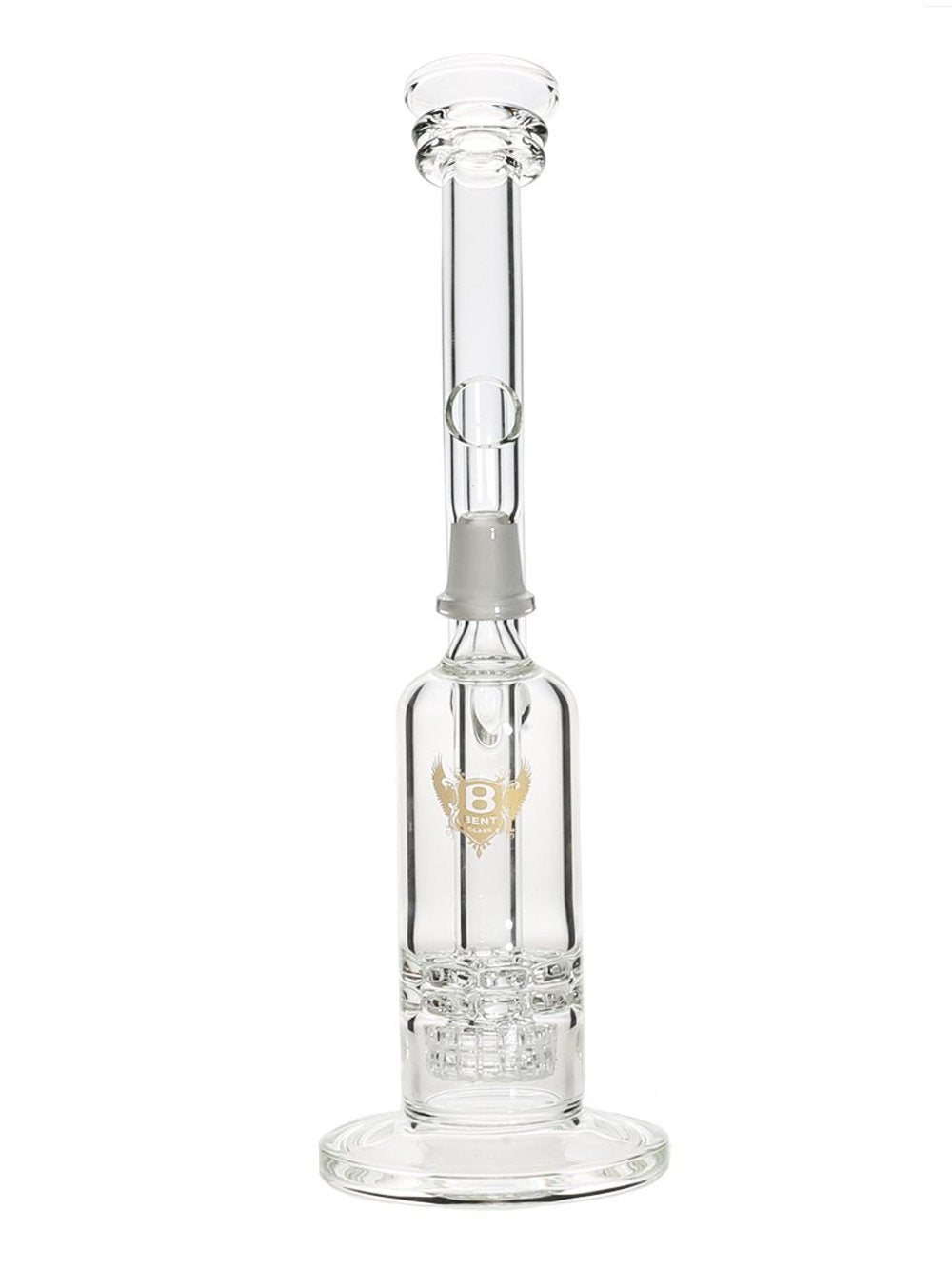 Bent Glass Double Ratchet Dab Rig Fat Buddha Glass