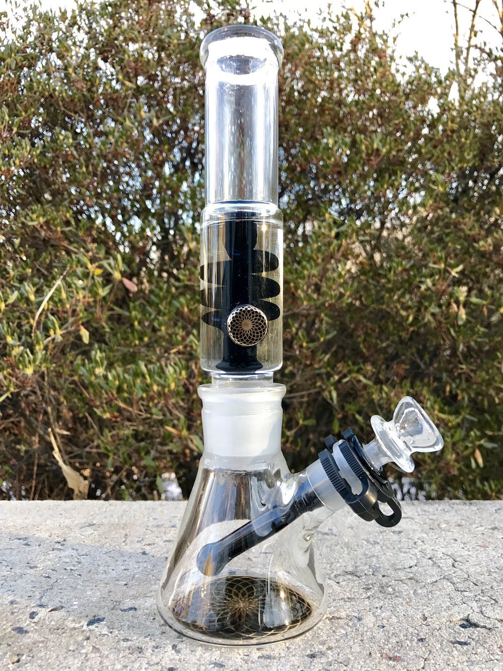 Freezable Glass Bong Fat Buddha Glass