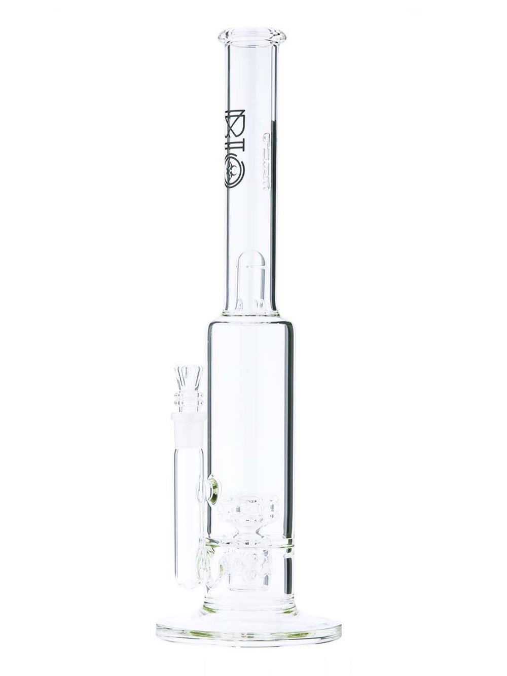 16"Black BIO DynamiX Perc Bong Fat Buddha Glass