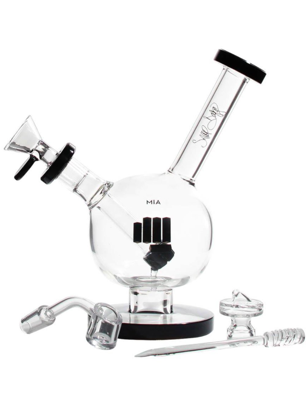 Black Snoop Dogg Pounds MIA Bong / Rig