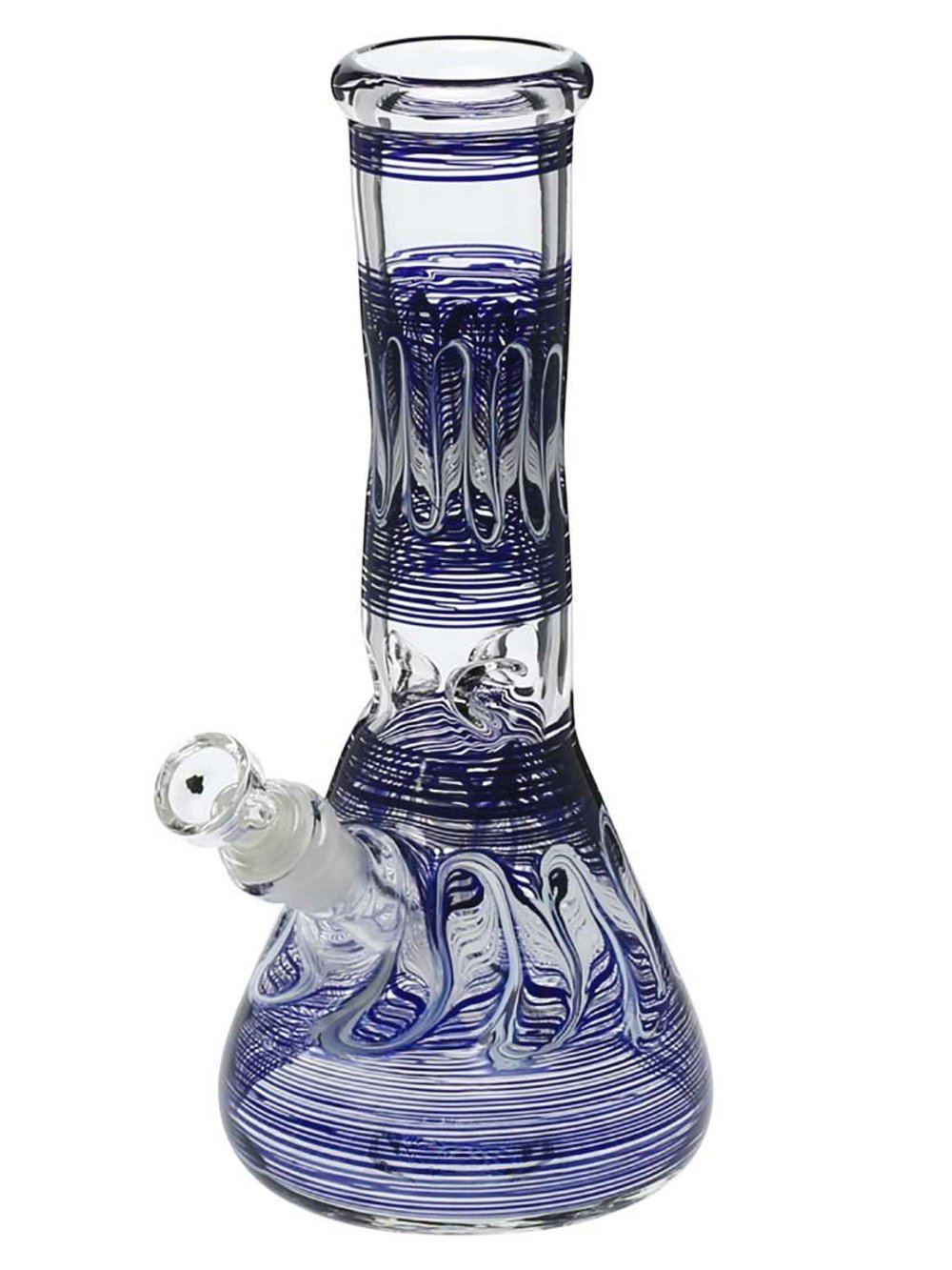 Full Rake Bong Biohazard Fat Buddha Glass