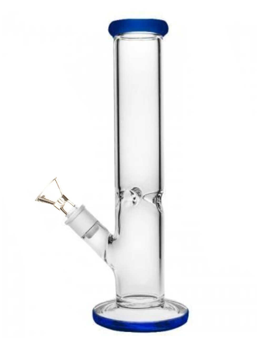 Straight Tube Bong Fat Buddha Glass