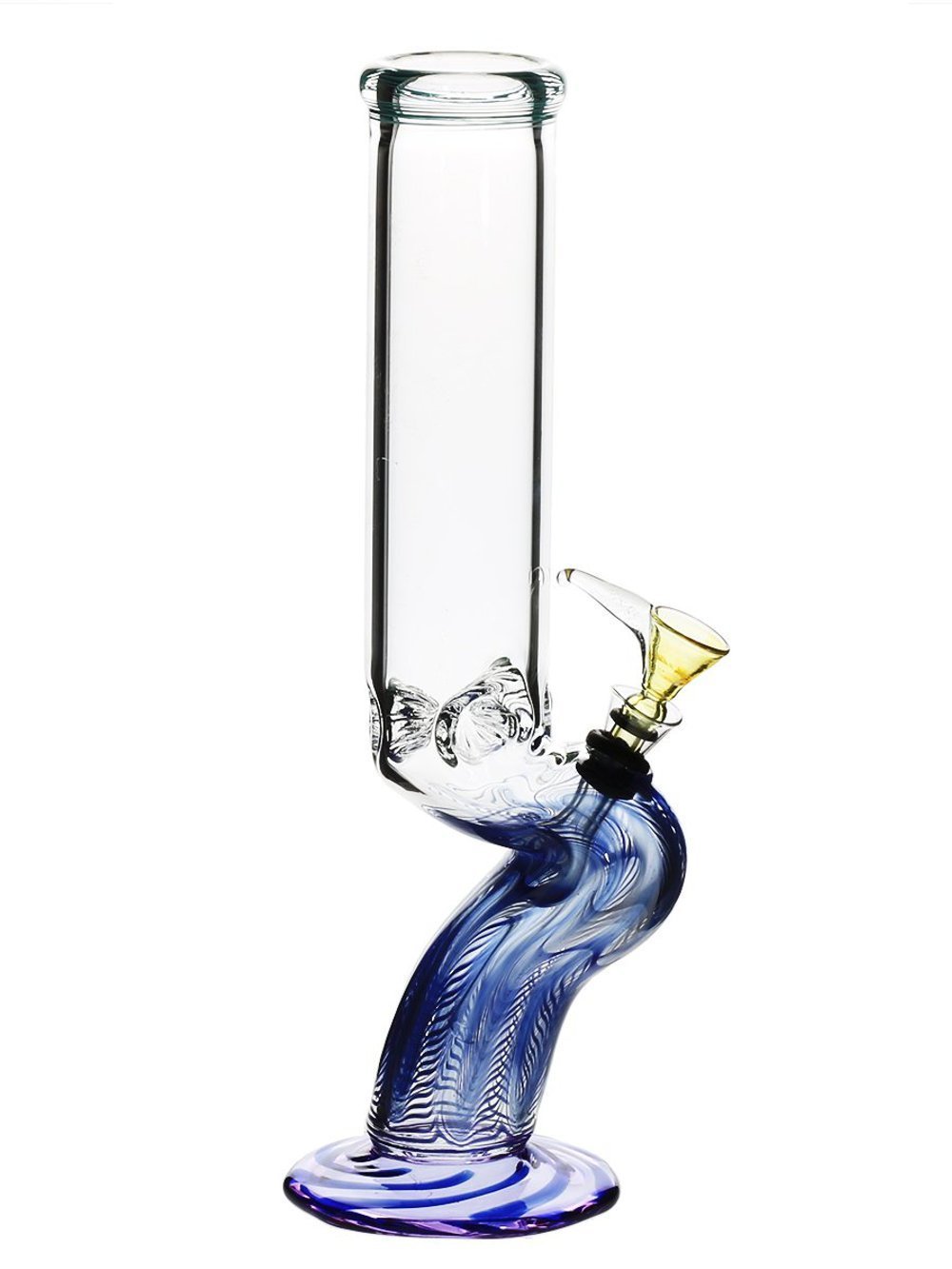 14" Bend Bong Fat Buddha Glass
