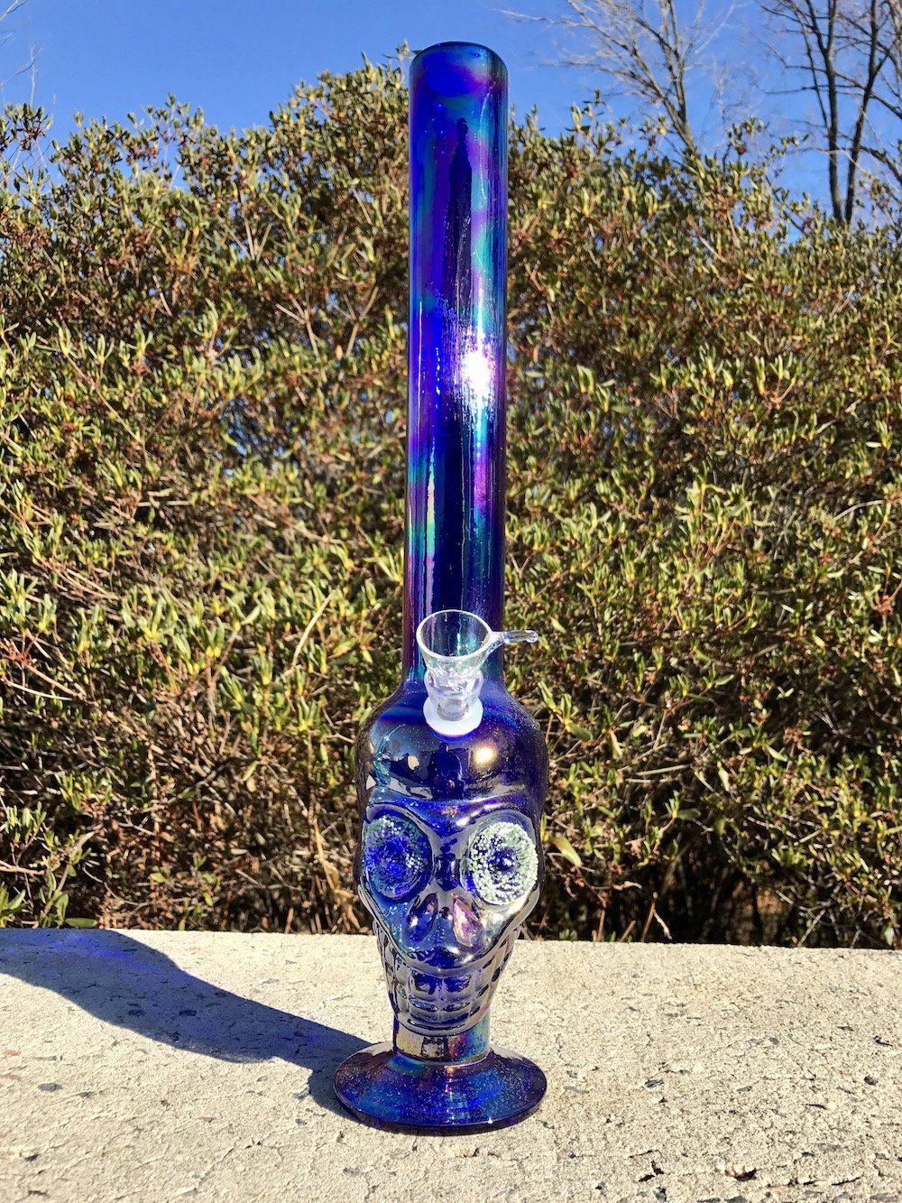 Skull Glow in the DARK EYES