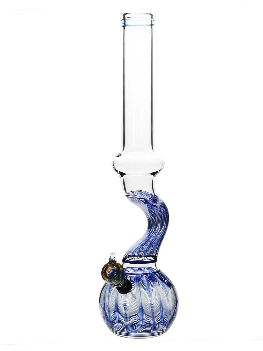 Bend Bong Fat Buddha Glass