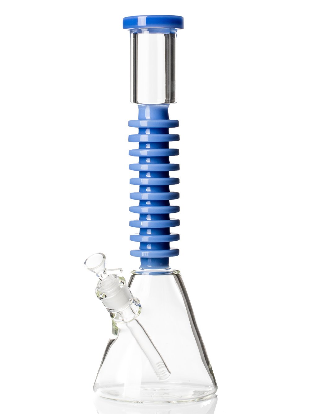 Ribbed Neck Bong Fat Buddha Glass