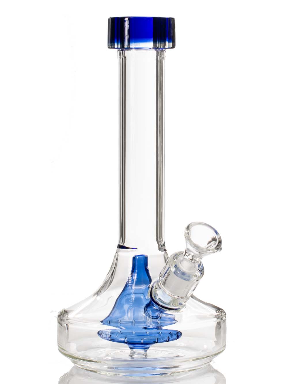 Fat Buddha Glass Bong Blue Coneception Bong