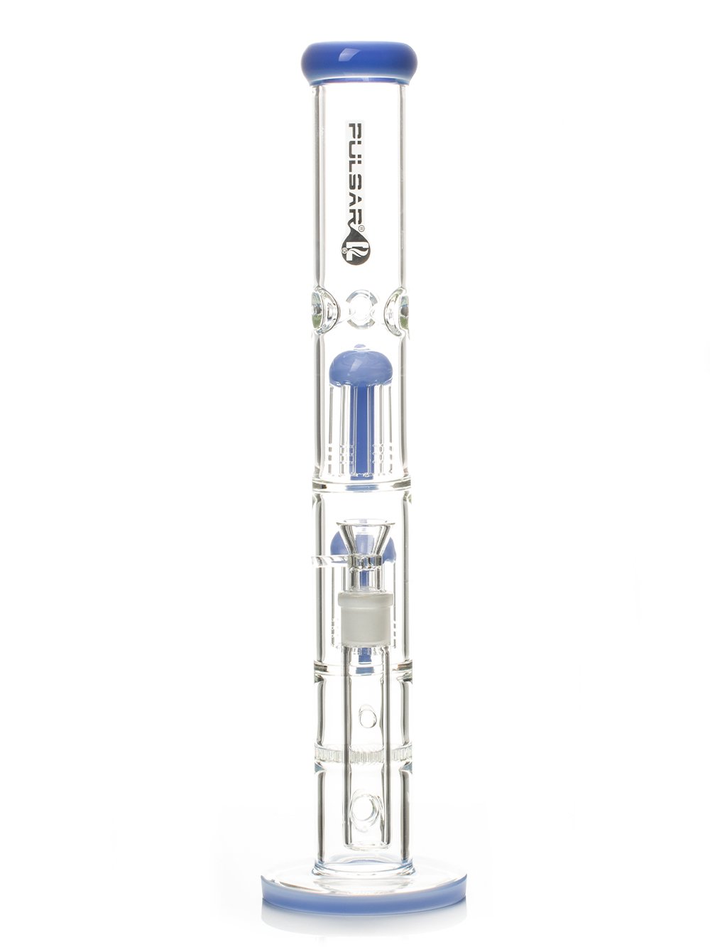 Pulsar Bong Blue Dual Jellyfish Bong