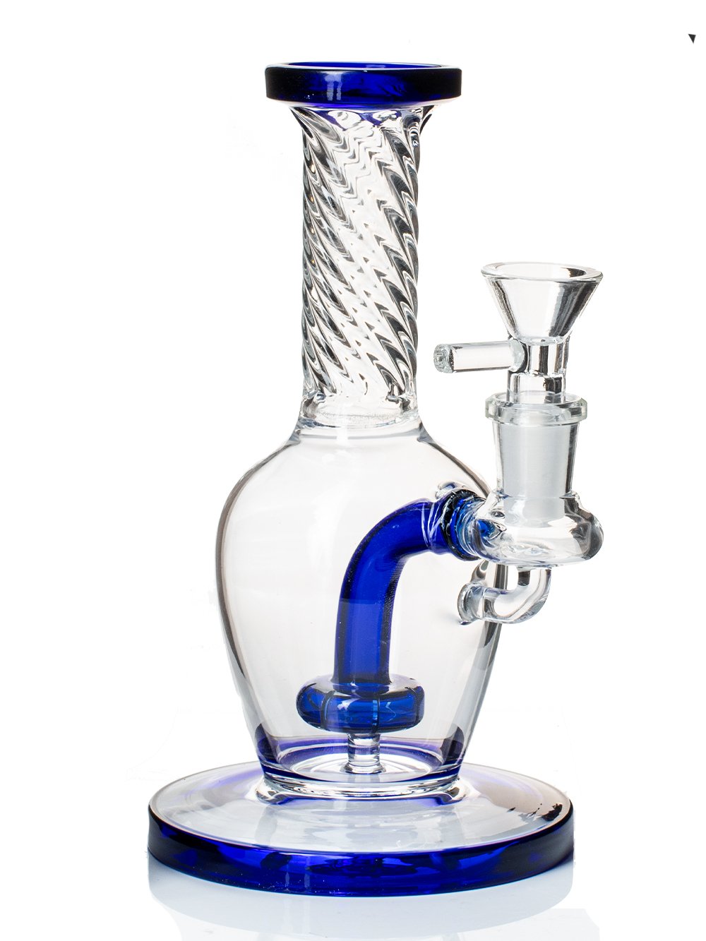 Blue Mini Twist Bong