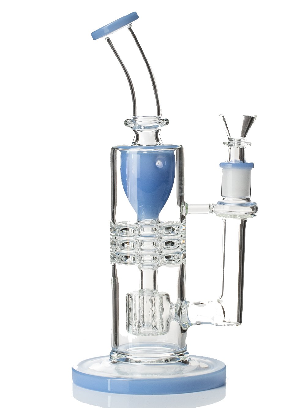 Blue Slyme Barrel Bong