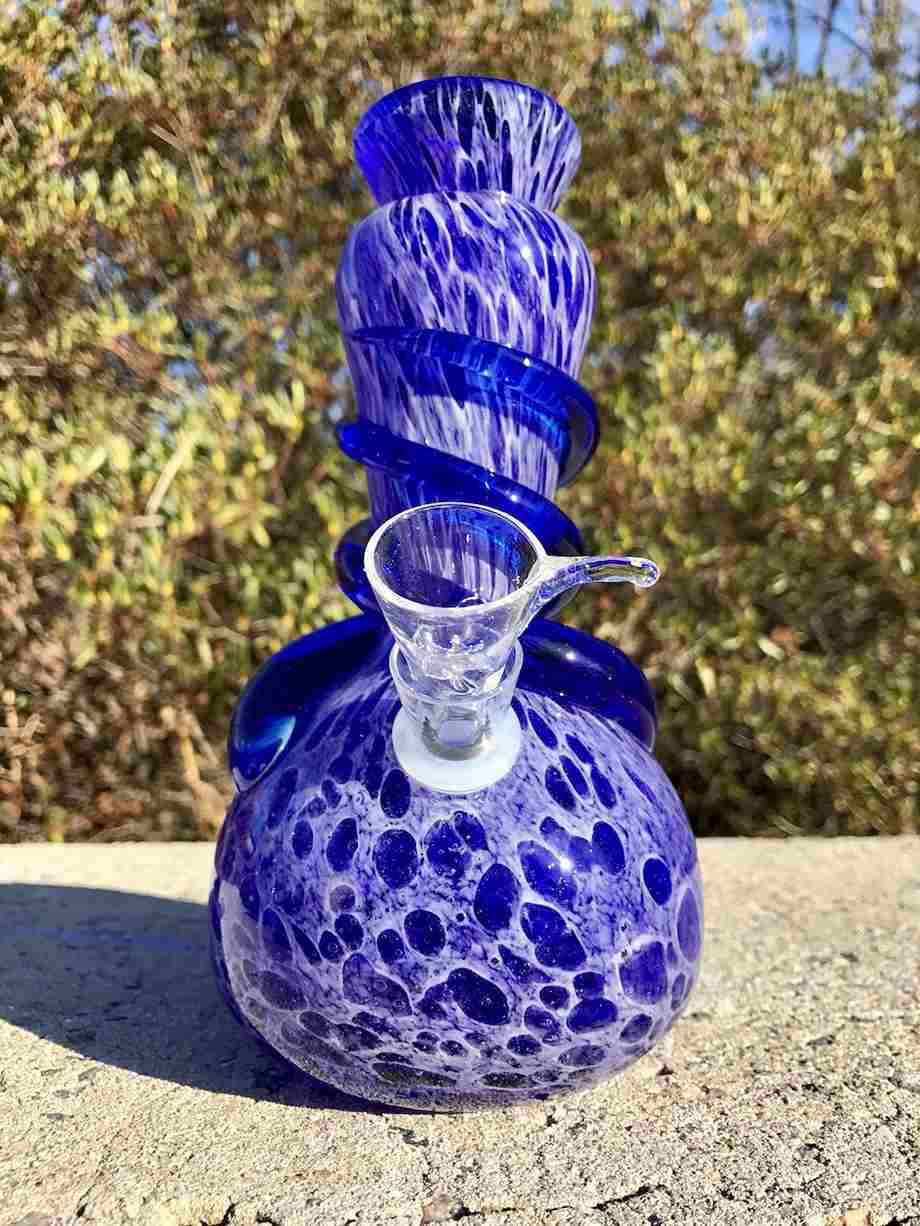 Fat Buddha Glass Bong Bong with Wrap