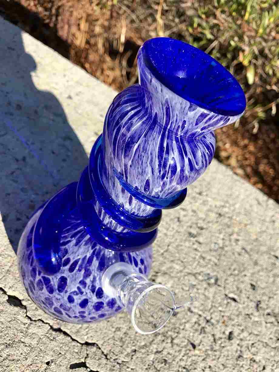 Fat Buddha Glass Bong Bong with Wrap