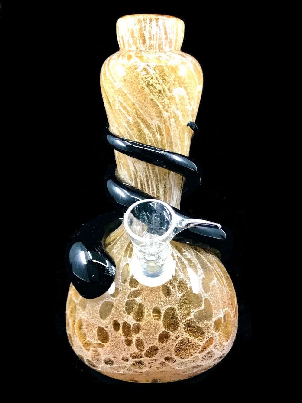 Fat Buddha Glass Bong Bong with Wrap