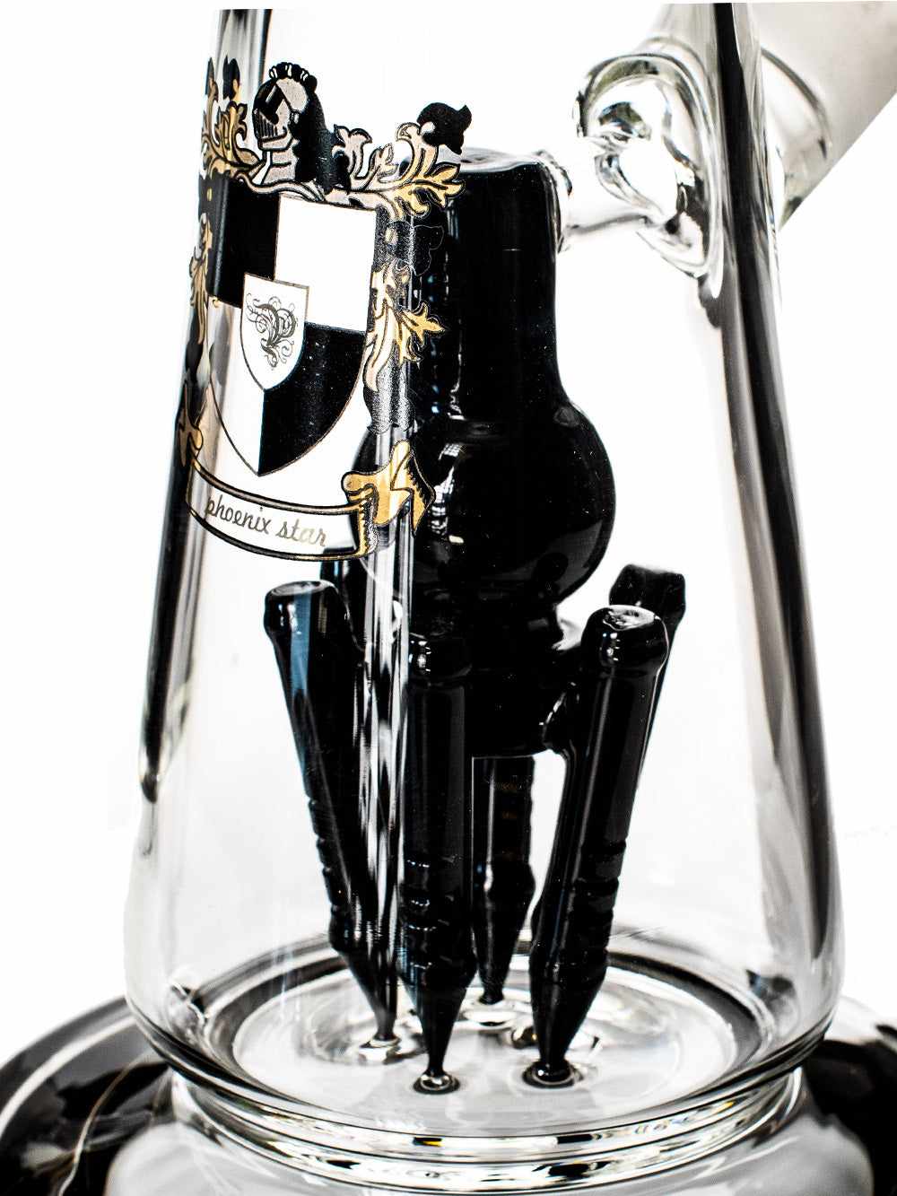 Phoenix Bong Brain Freeze Skull Bong