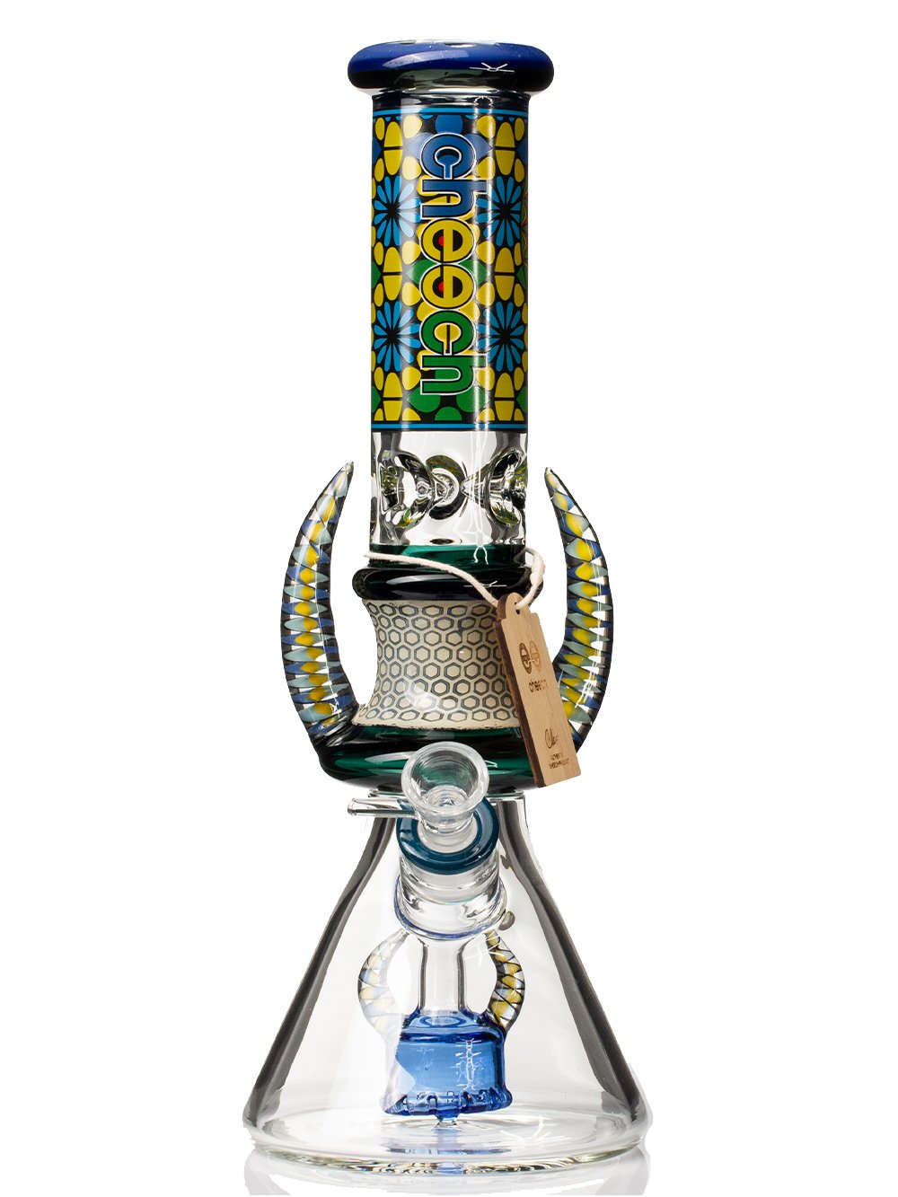 14" Cheech Horn Beaker Bong