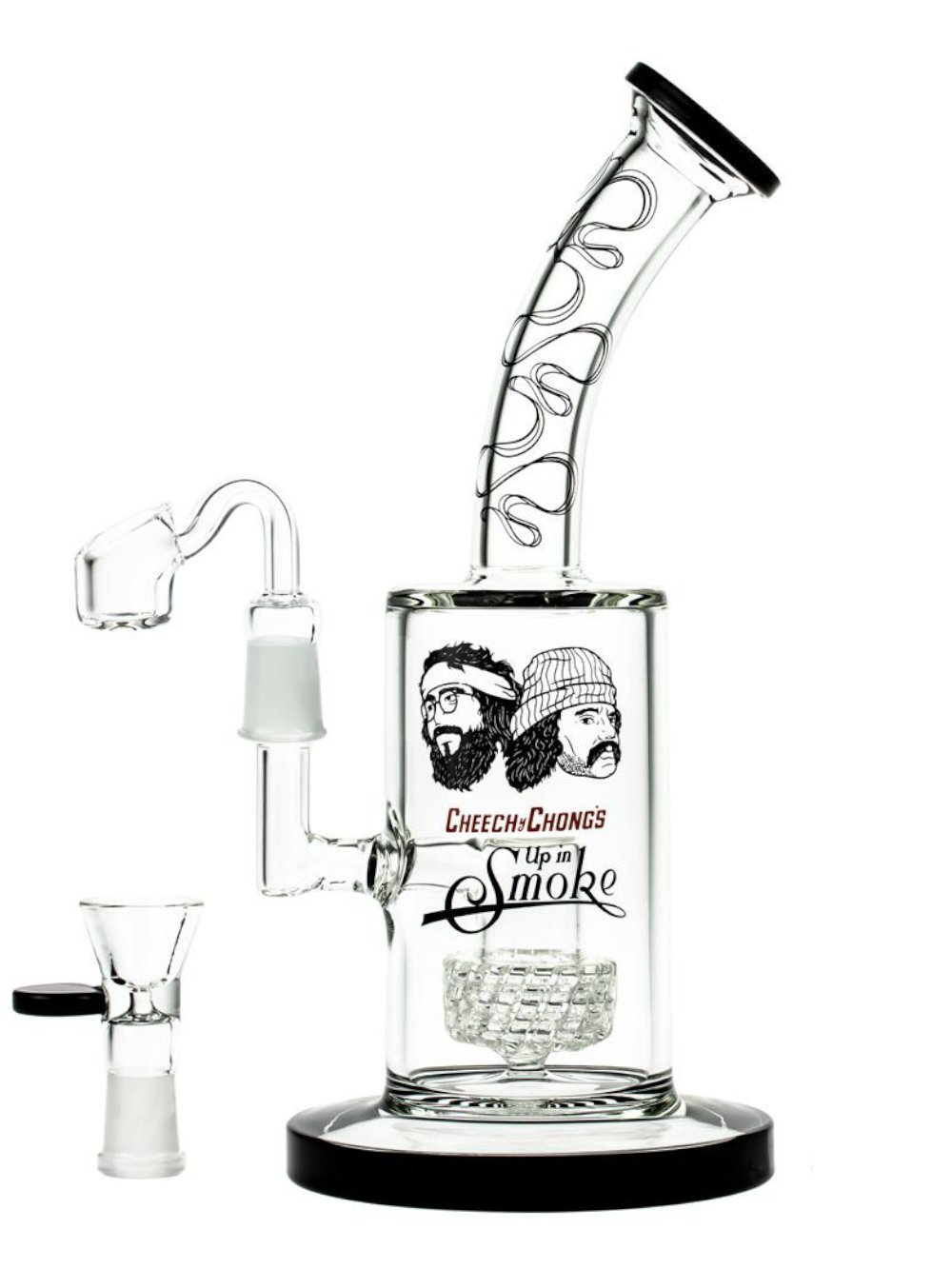 Cheech Chong Big Green Van Fat Buddha Glass