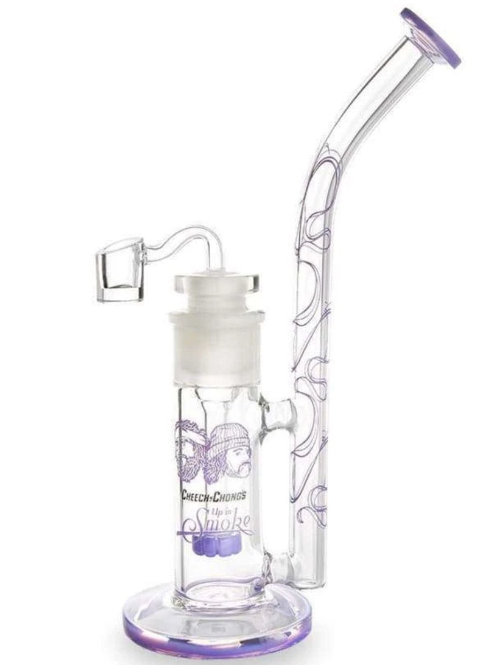 Cheech & Chong Tied Stick Fat Buddha Glass