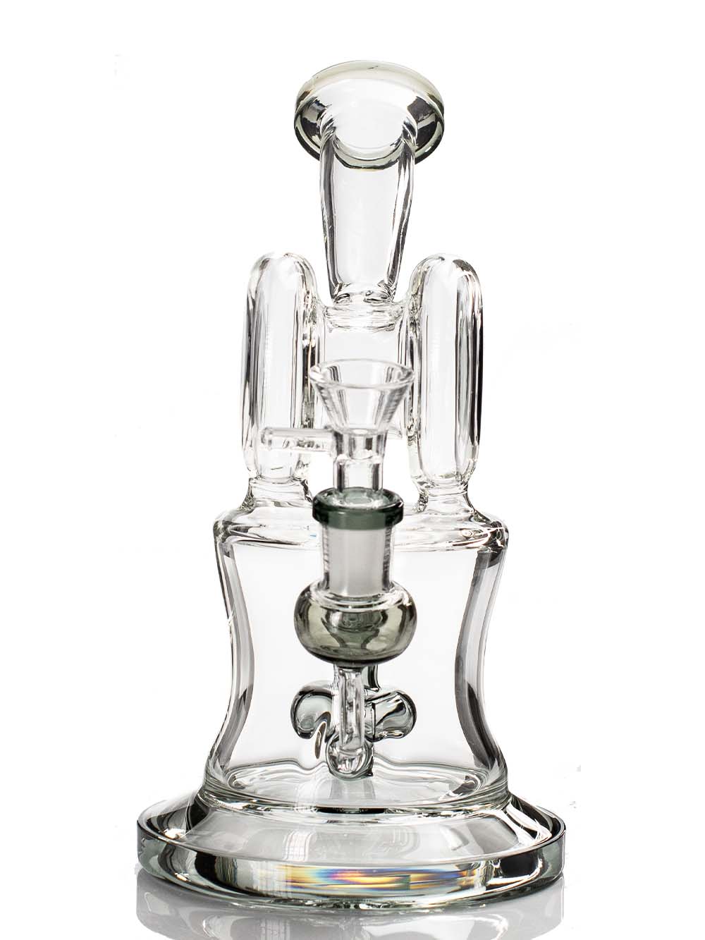 Circle Hub Bong Fat Buddha Glass