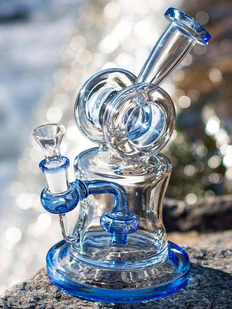Fat Buddha Glass Bong Circle Hub Bong