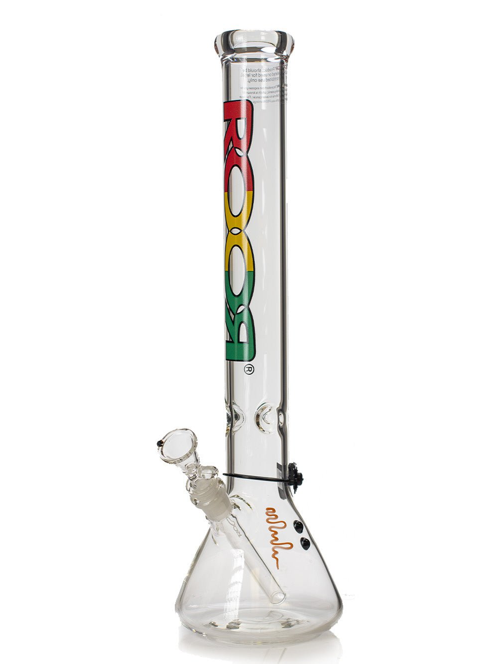 ROOR Bong CLASSIC BEAKER 5MM RASTA