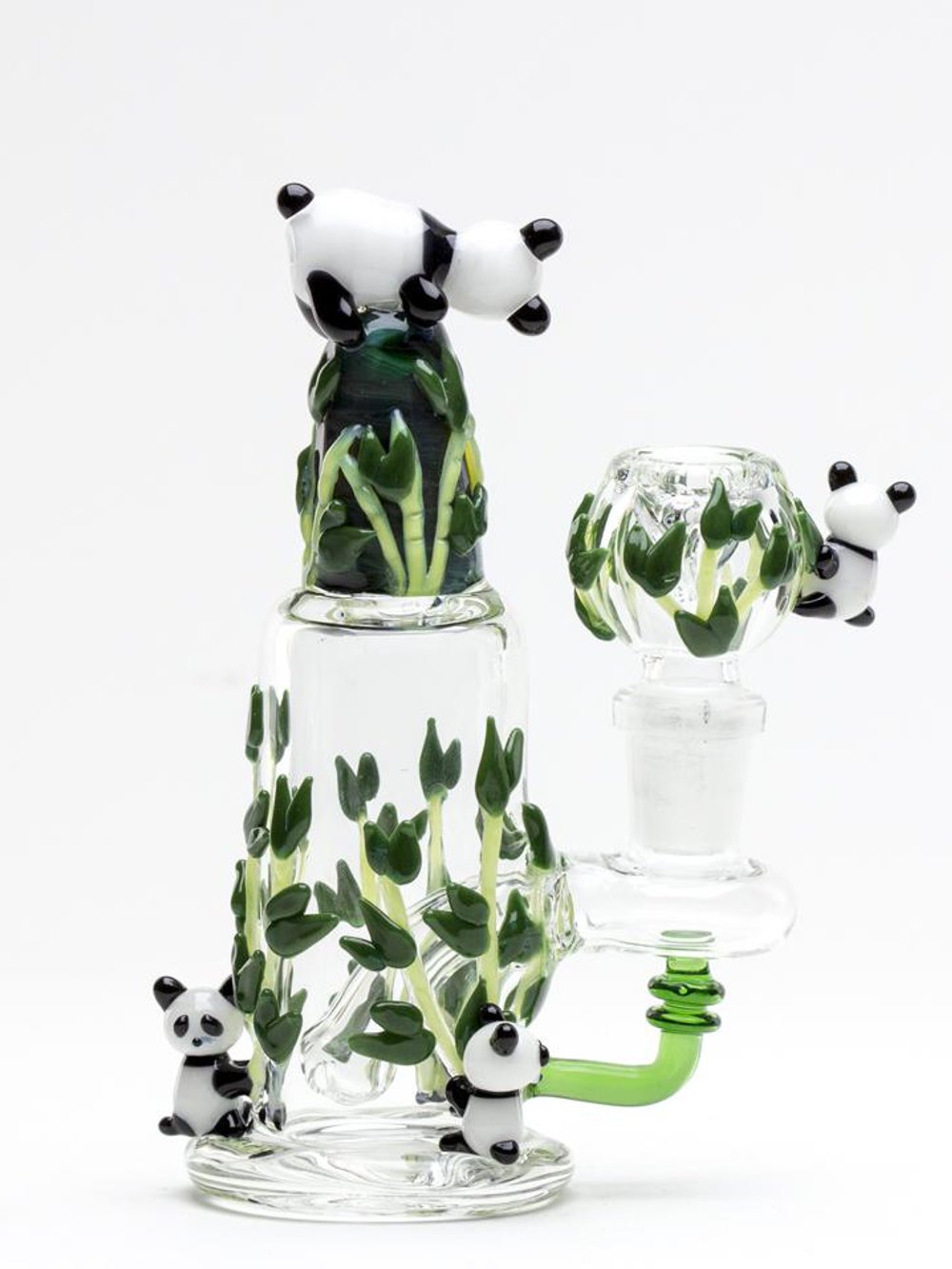 Climbing Pandas Nano Rig w/Bowl Fat Buddha Glass