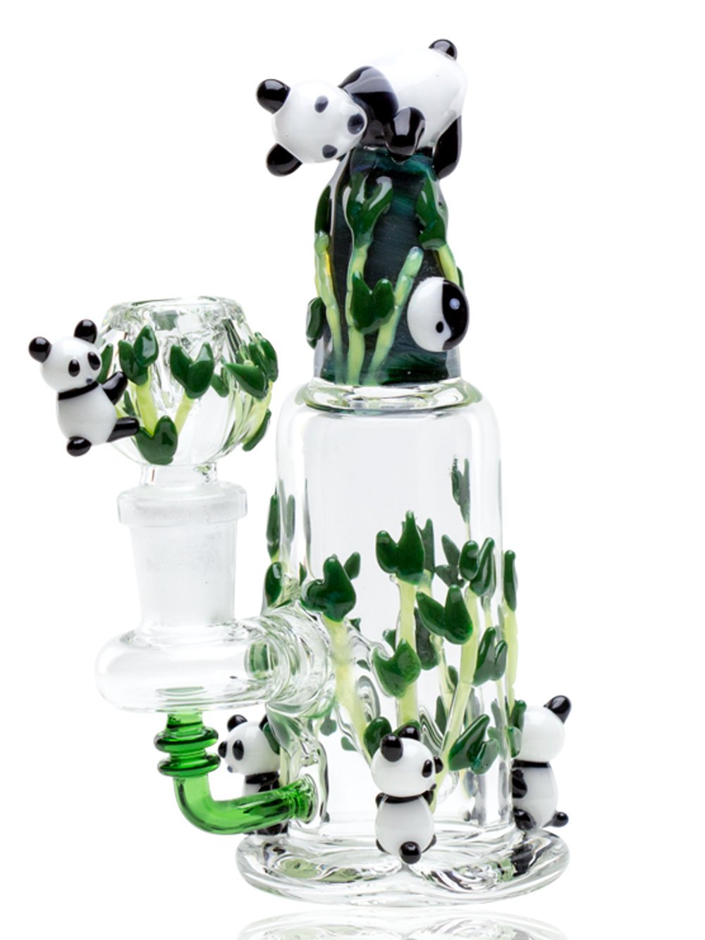 Climbing Pandas Nano Rig w/Bowl Fat Buddha Glass