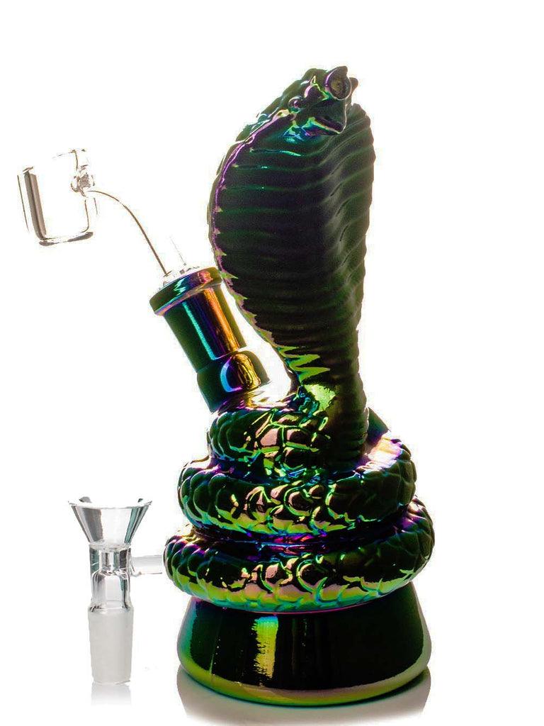 Fat Buddha Glass Bong Cobra Dab Rig