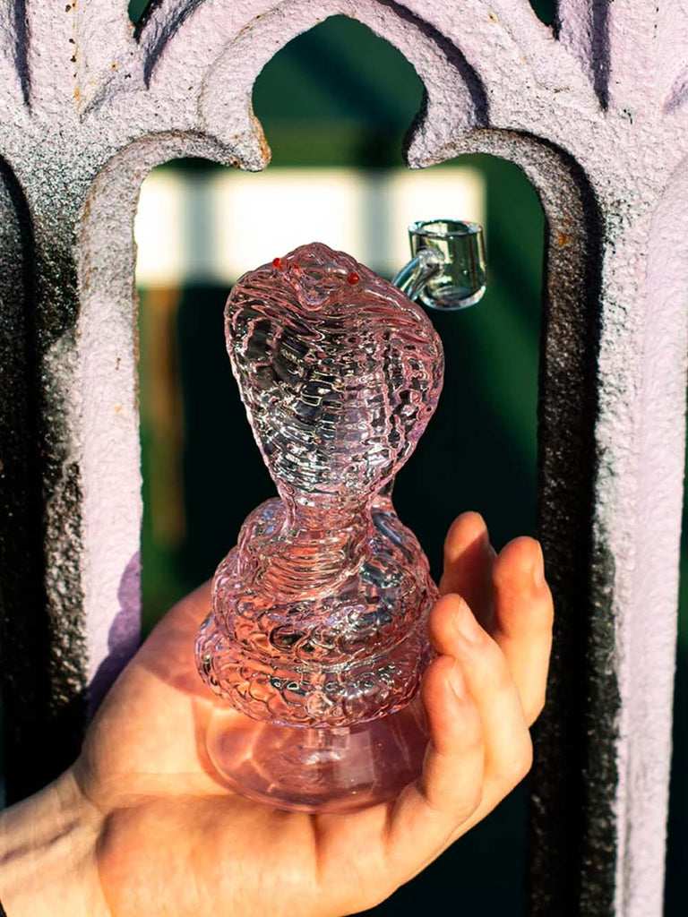 Fat Buddha Glass Bong Cobra Dab Rig