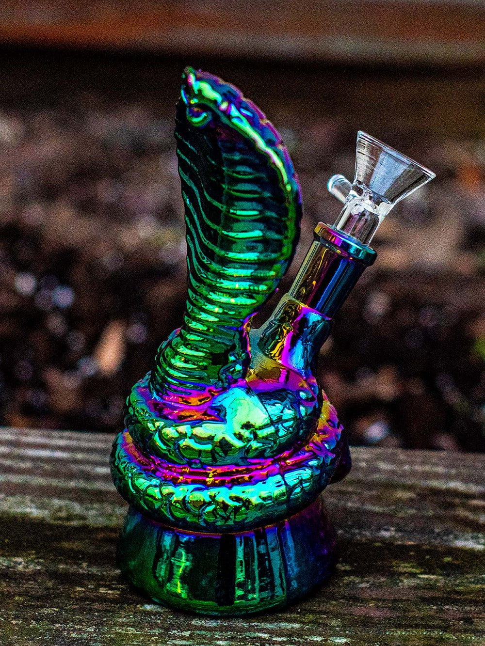 Fat Buddha Glass Bong Cobra Dab Rig