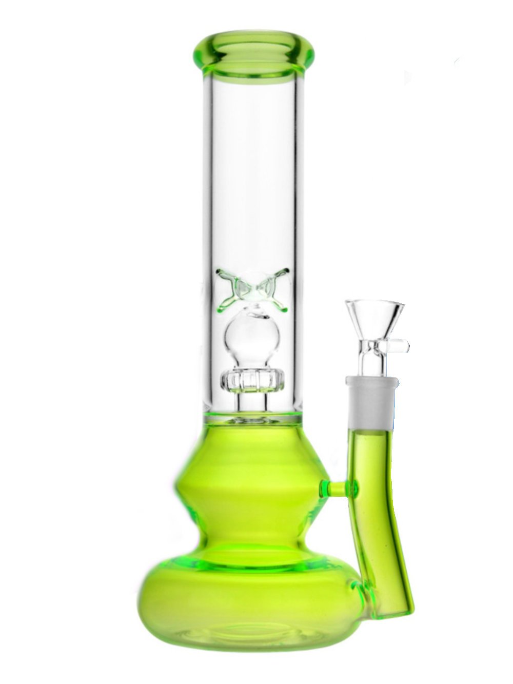 Colorful Beaker Bong Fat Buddha Glass