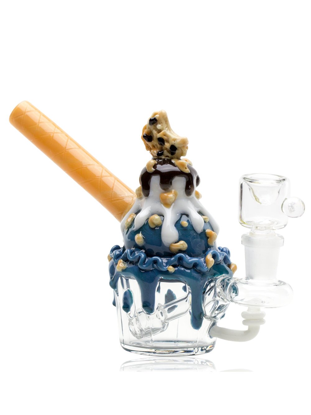 Cookie Monster Sundae Rig Fat Buddha Glass